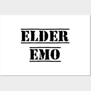 Elder Emo Posters and Art
